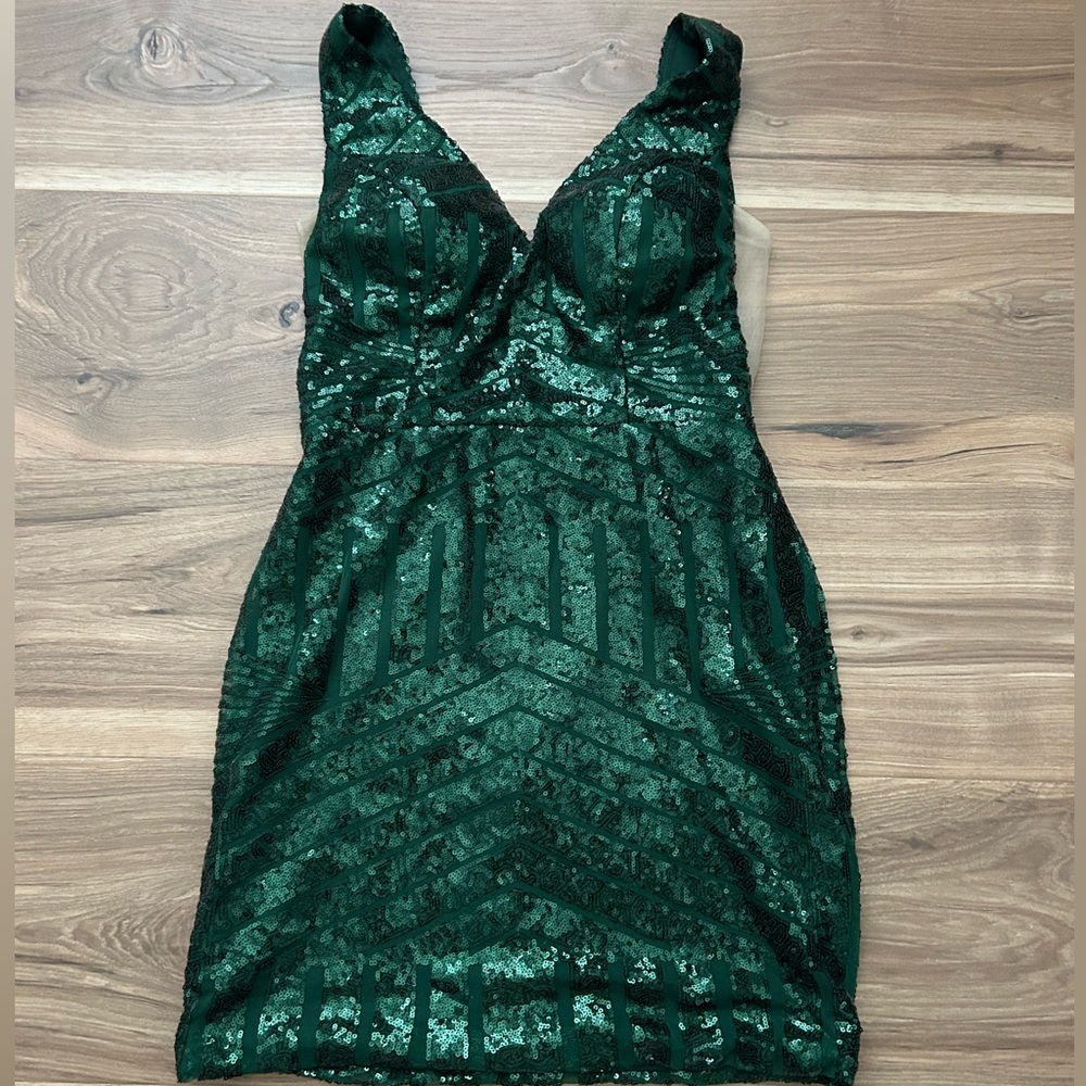 Green amazon hoco dress